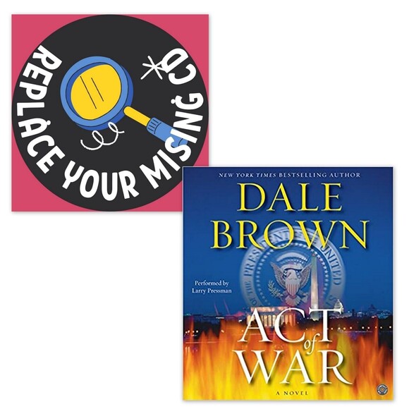 Act of War Dale Brown Audiobook CD 4 ONLY - Picture 1 of 2